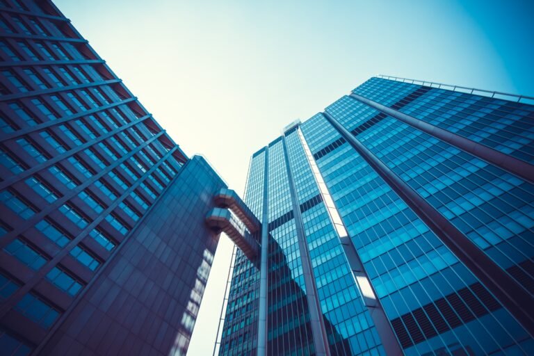 Commercial office buildings of the kind Erikos Cleaning services in Pinellas County